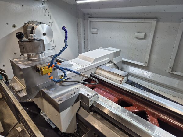 CNC milling of a machine part on the machining centre — MIKRO-PRO.